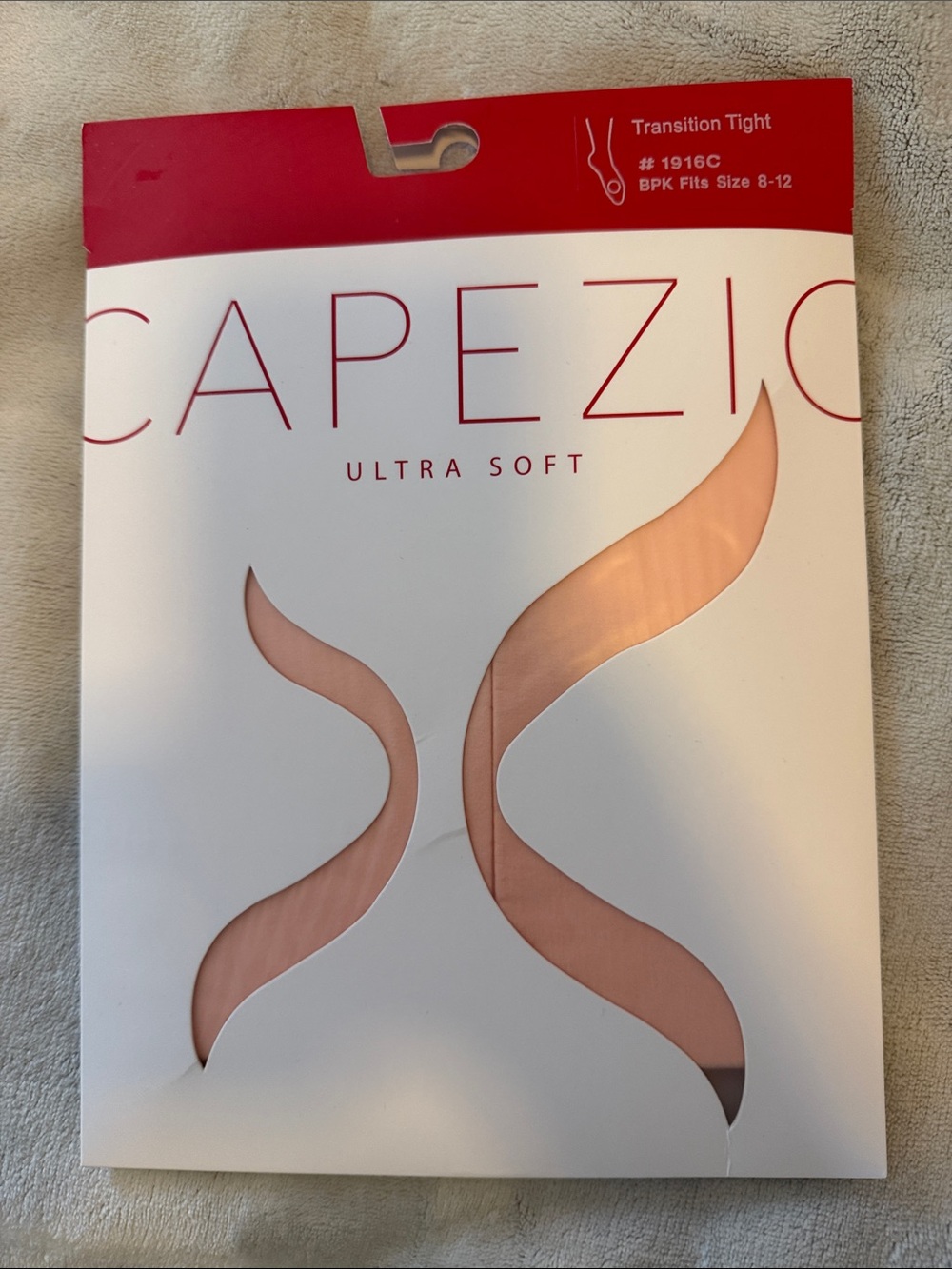 Capezio Ultra Soft Transition Tights in Nude Pink